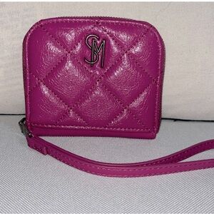 Steve Madden zip around wallet